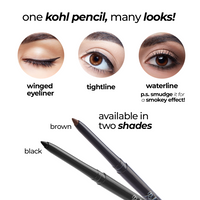 Black Kohl & Brown Kohl Combo