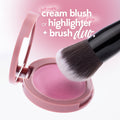 Cream Blush + Brush Combo