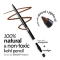 Brown Smoked Kohl Pencil