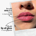 Lip Oil Gloss & Onestick Combo
