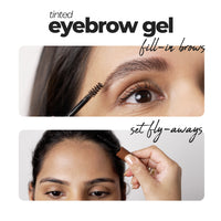 Dark Brown Tinted Brow Gel