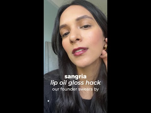 Sangria Lip Oil Gloss