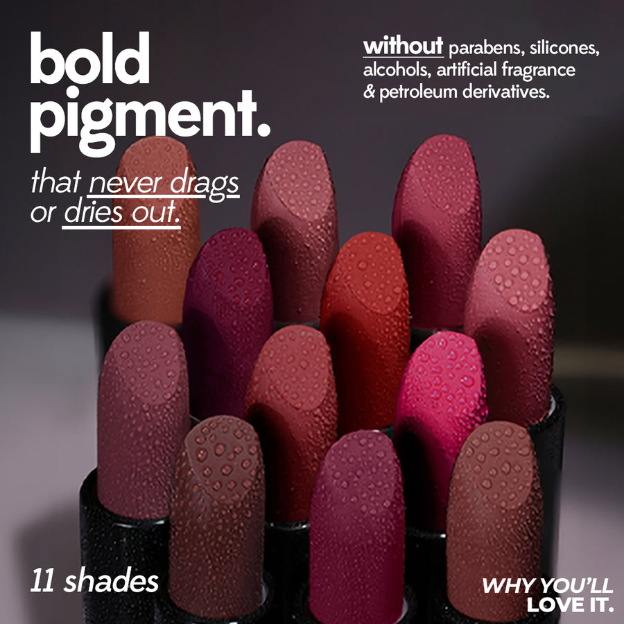 Burgundy Lipstick