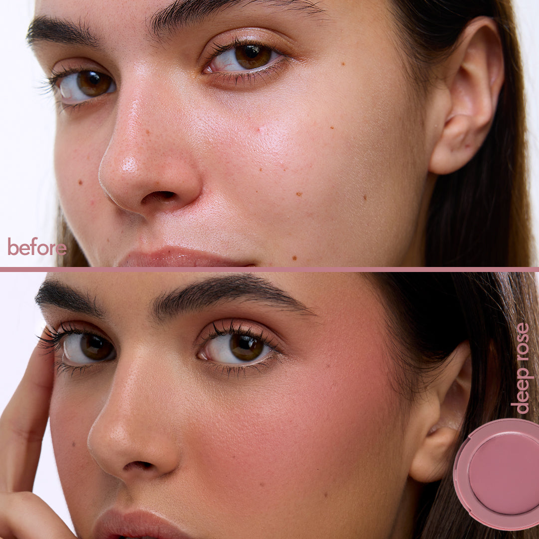 Cream Blush: Deep Rose