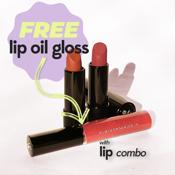 FREE Lip Oil Gloss with Two Lipsticks (Special Offer)