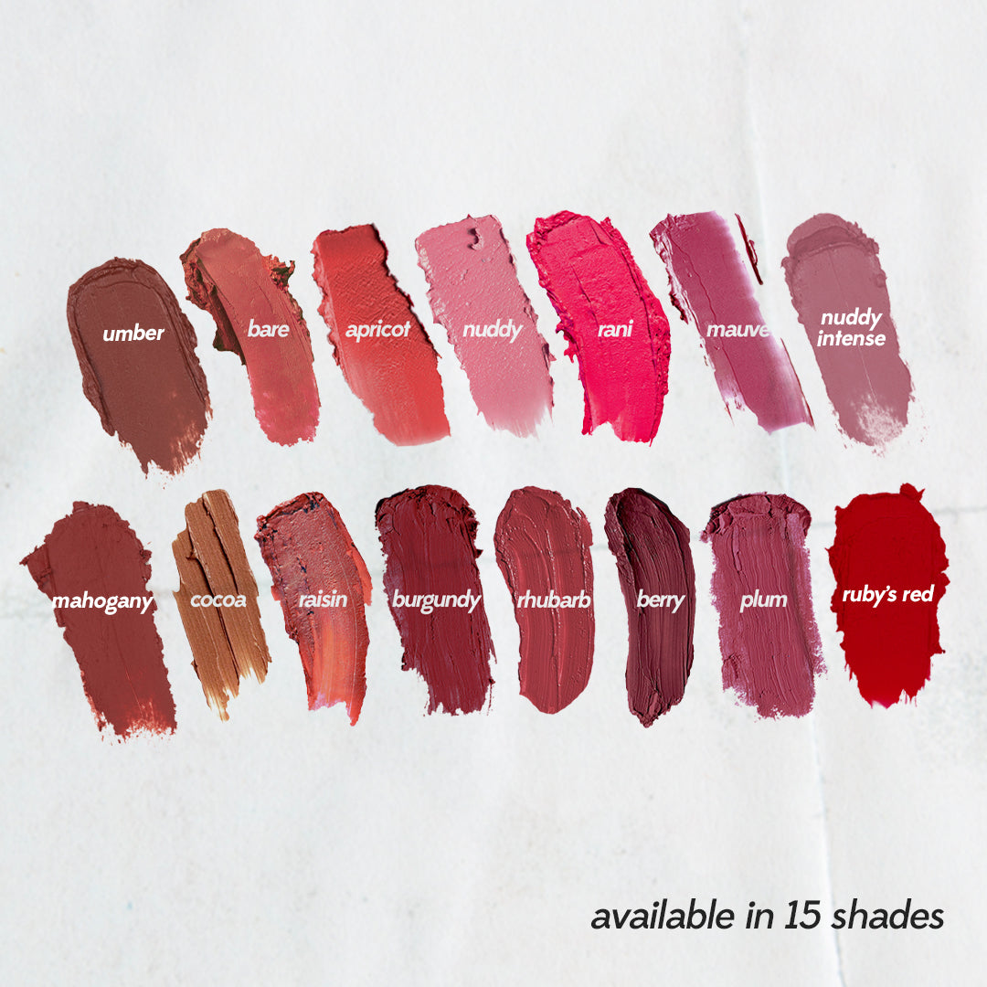 Ruby Ru Lipstick Shop Ruby’s Red Lipstick | Classic Red Semi-Matte Finish – Ruby's Organics