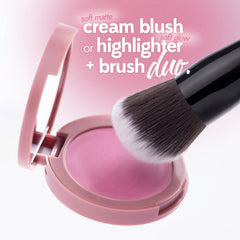 Cream Blush + Brush Combo