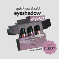 Liquid Eyeshadow Minis (Earth Metals)