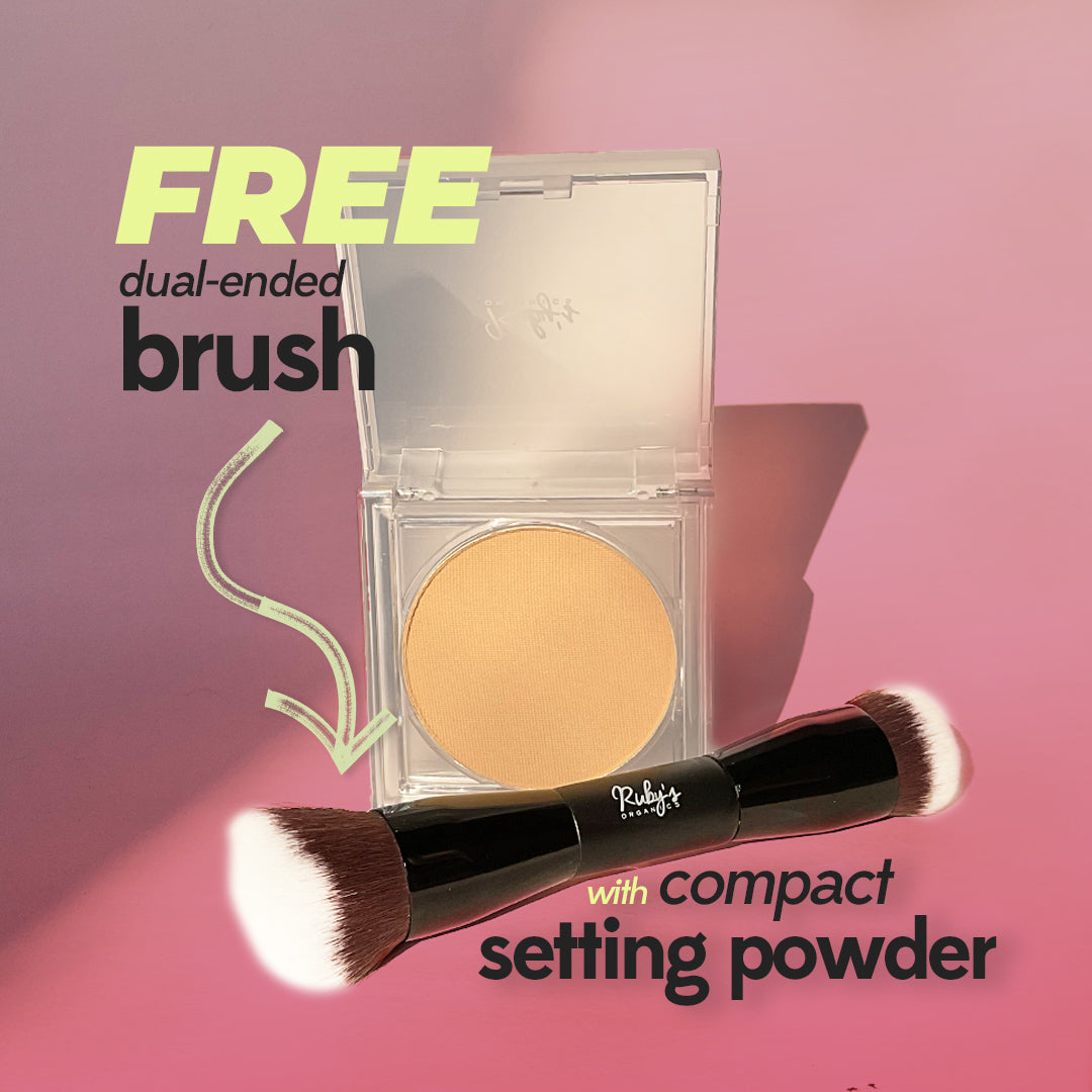 FREE Makeup Brush with Compact Setting Powder (Special Offer)