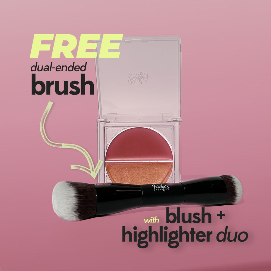 FREE Makeup Brush with Crème Blush Duo (Special Offer)