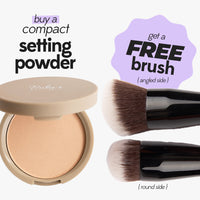 FREE Makeup Brush with Compact Setting Powder (Special Offer)