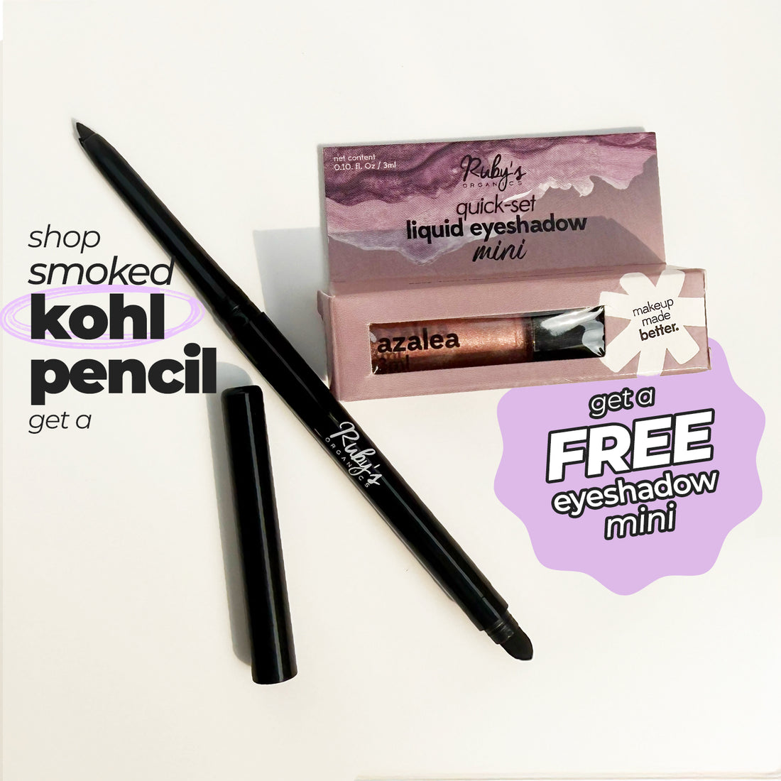 FREE Eyeshadow Mini with Smoked Kohl Pencil