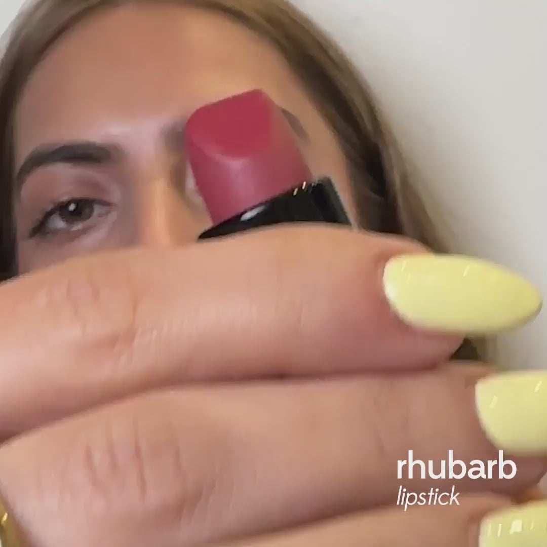 Rhubarb Lipstick