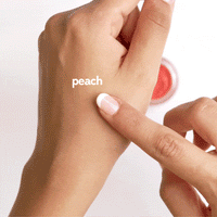 Crème Duo: Peach Blush + Aura Highlighter