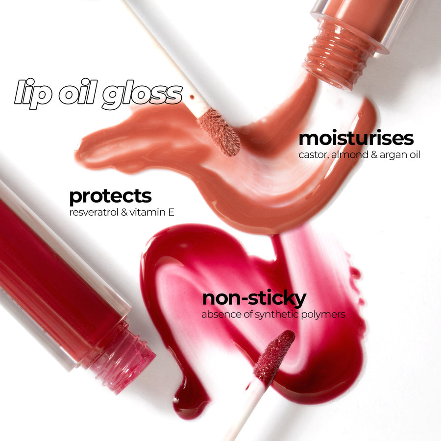 Lipstick & Lip Oil Gloss Combo